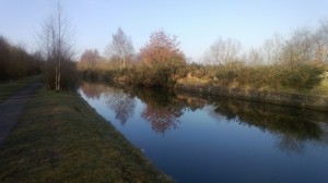 Bridgewater canal reflection